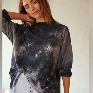 We the free oversized long sleeves shirt